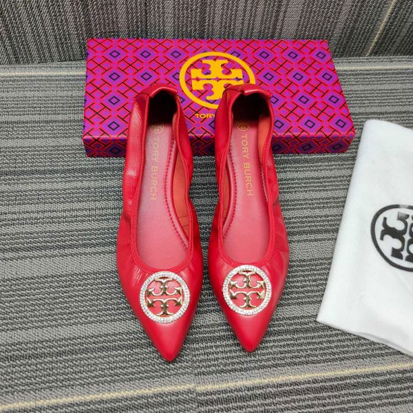 Tory Burch Stylish And Elegant Ballet Flats Sandals Slide (Replica) - Image 9