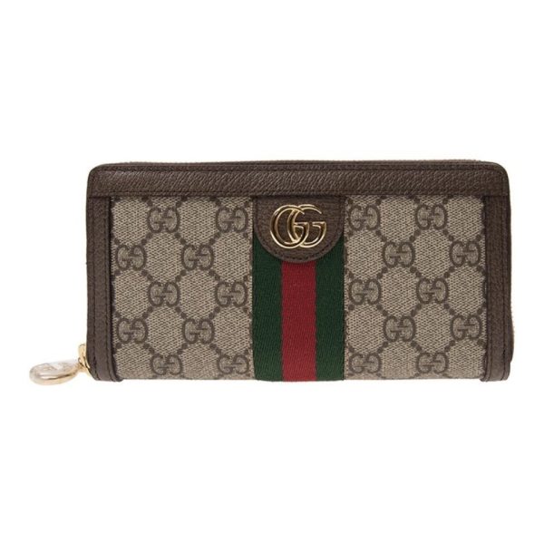 Gucci Unisex Ophidia&Tiger Head Wallet（Replica）