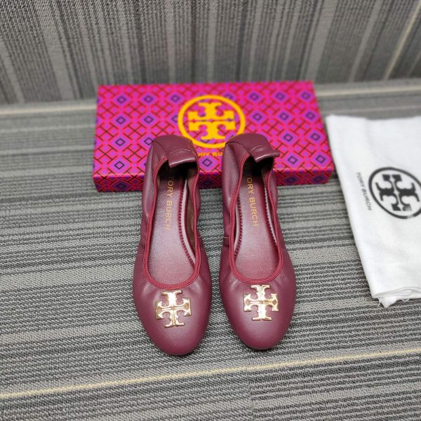 Tory Burch Stylish And Elegant Ballet Flats Sandals Slide (Replica) - Image 2