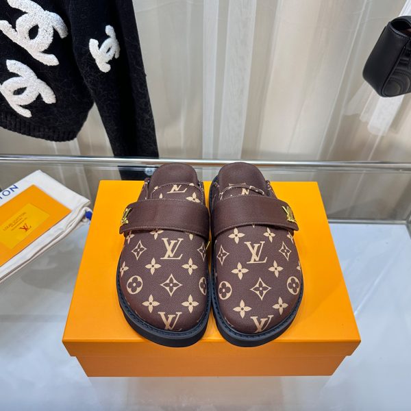 Louis Vuitton LV Cosy Flat Comfort Clog (Replica) - Image 4