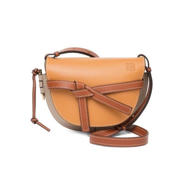 Loewe Gate Cowhide Shoulder Straps Small Bag(Replica)