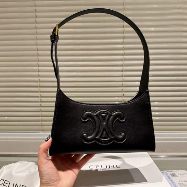 Celine Cuir Triomphe Relief Handbag(Replica) - Image 3