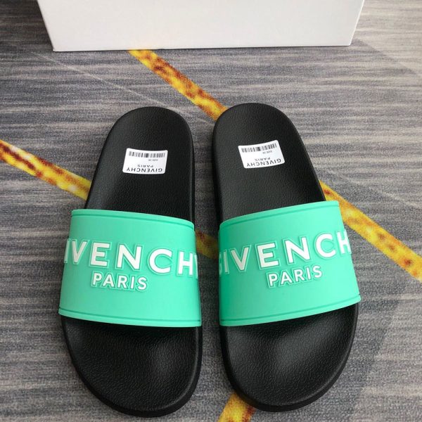 Givenchy Rubber Logo flip-flops Slide Sandal(Replica) - Image 18