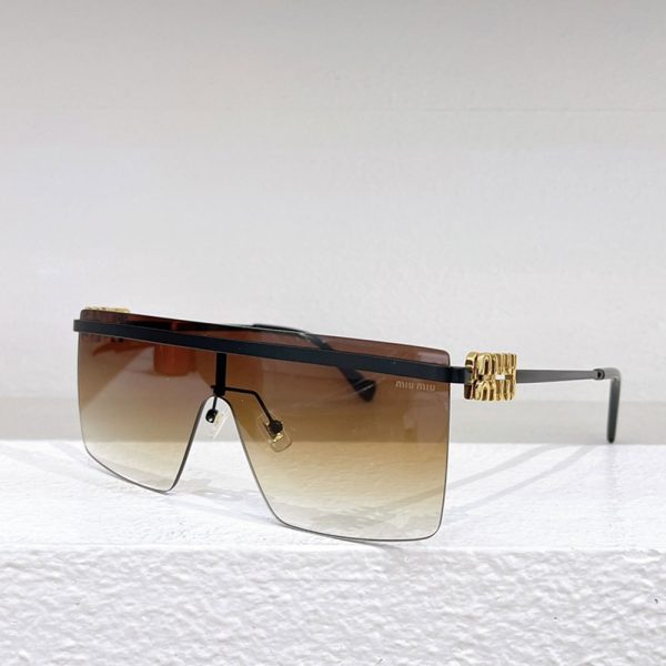 MIU MIU Thin Metal Mirror legs  Sunglasses Top quality （Replica） - Image 2