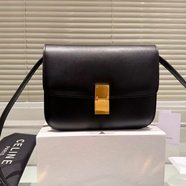 CELINE Liege Calfskin Box Flap Bag(Replica) - Image 6