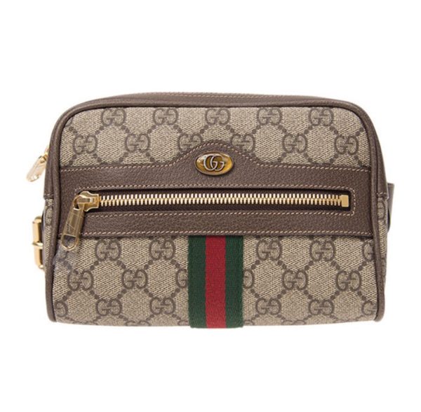 Gucci Ophidia Striped Webbing Waist Pack (Replica)