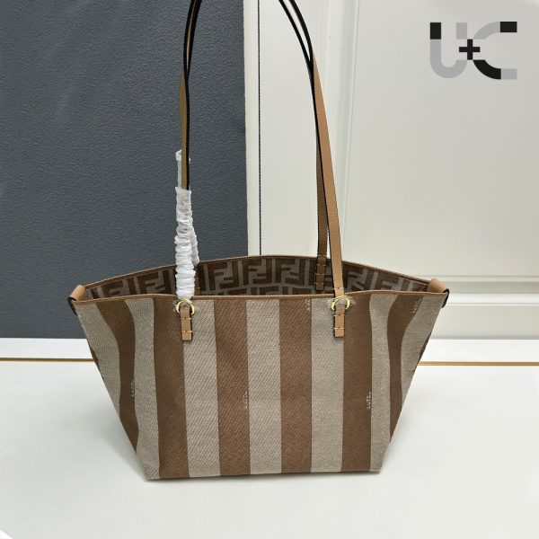 Fendi Reversible shopper in Pequin striped  Bag (Replica) - Image 2