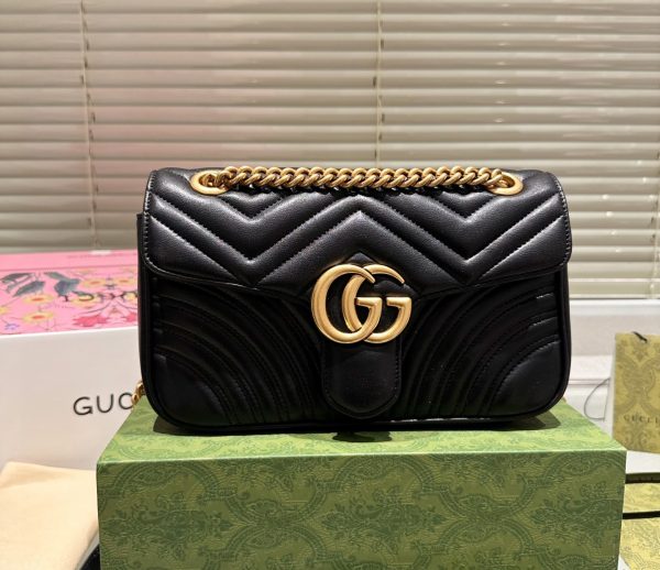 Gucci GG Marmont Small & Mini Shoulder Bag 443497 (Replica) - Image 3