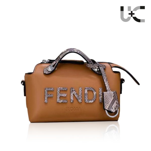 FENDI By The Way Mini Leather Boston Bag（Replica）