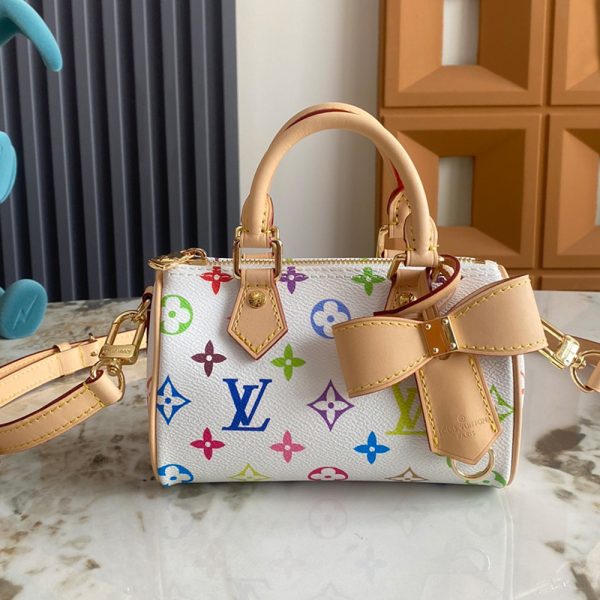 Louis Vuiton  LV x TM Nano Speedy (Replica) - Image 3