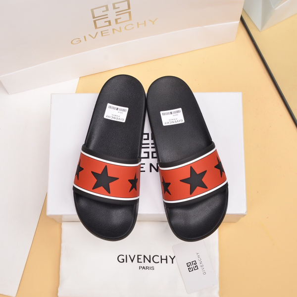 Givenchy Rubber Logo flip-flops Slide Sandal(Replica) - Image 16