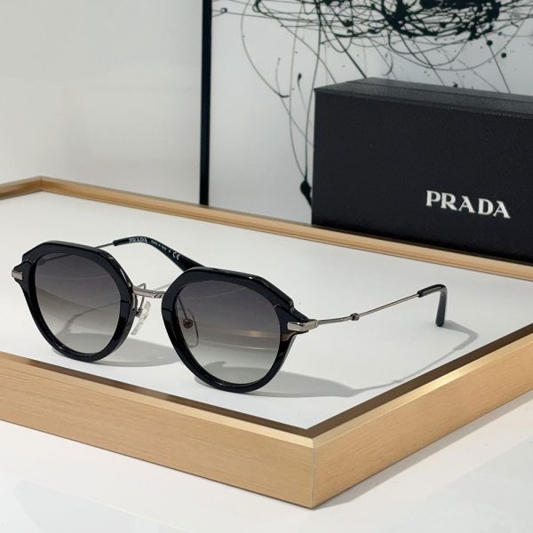 Prada Vintage garden Framed  Sunglasses Top quality （Replica） - Image 5