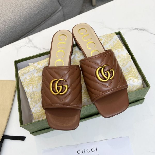 Gucci Double G Slide Sandal 619893 (Replica) - Image 13