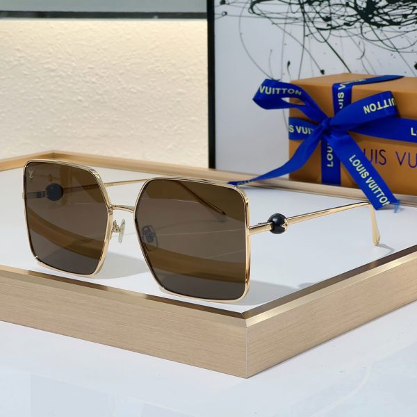 Louis Vuitton LV Elegant Fashion Personality sunglasses Top quality （Replica） - Image 6