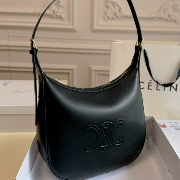 Celine Heloise Calf leather Handbag Shoulder Bag (Replica) - Image 3