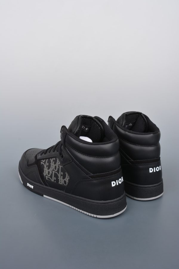 Dior B27 Sneakers High-Top Black (AAA High Quality Version) - Image 3