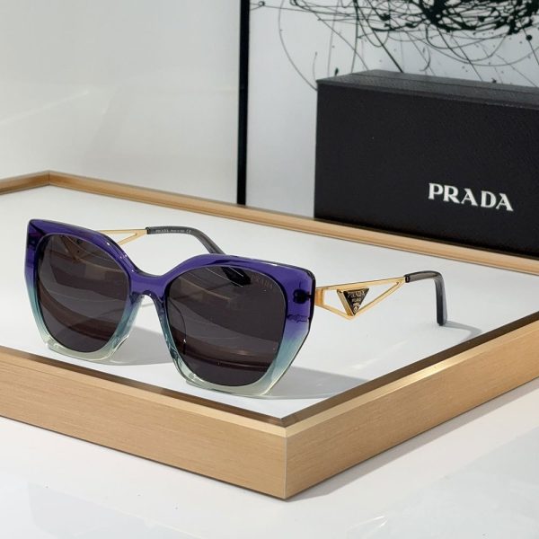 Prada The legs are Hollowed Out  sunglasses Top quality （Replica） - Image 4