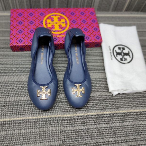 Tory Burch Stylish And Elegant Ballet Flats Sandals Slide (Replica) - Image 6