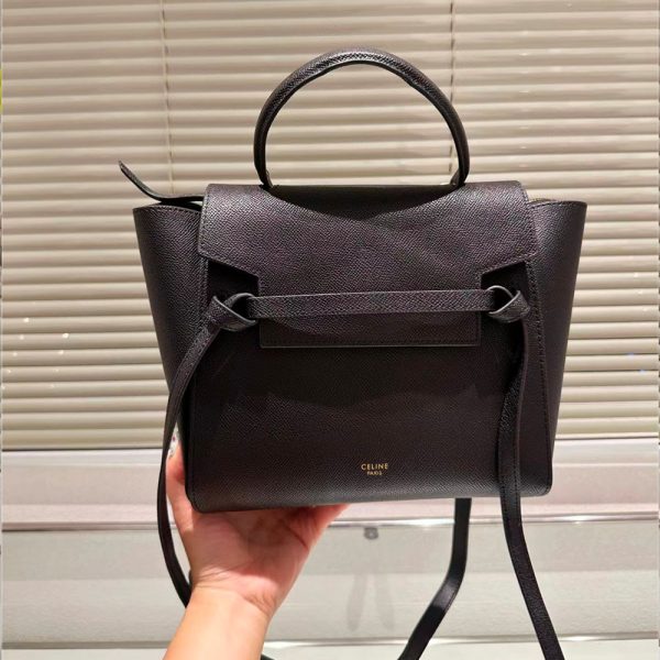 CELINE Grained Calfskin Micro  Bag(Replica) - Image 5