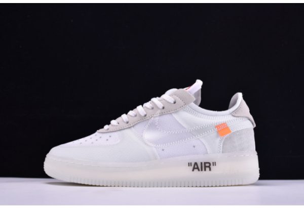 NIKE AIR FORCE 1 LOW OFF-WHITE All White AO4606-100