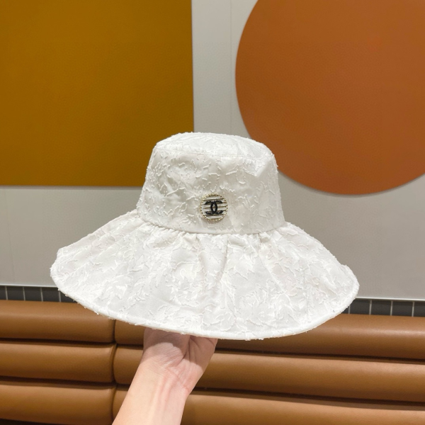 Chanel  Little Fragrant Wind Fisherman Hat  Sunhat （Replica） - Image 3