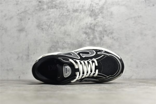 Dior B30 Dad Sneakers Black (1:1 Version) - Image 4