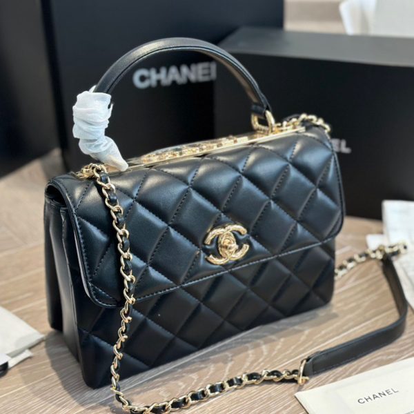 Chanel   Trendy CC Relief Handle Bag(Replica) - Image 3