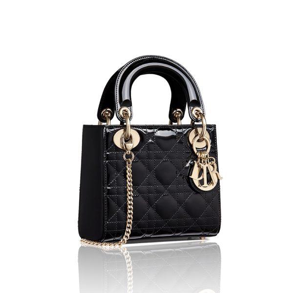 Dior Mini Lady Bag - Lacquered Calfskin (Replica)