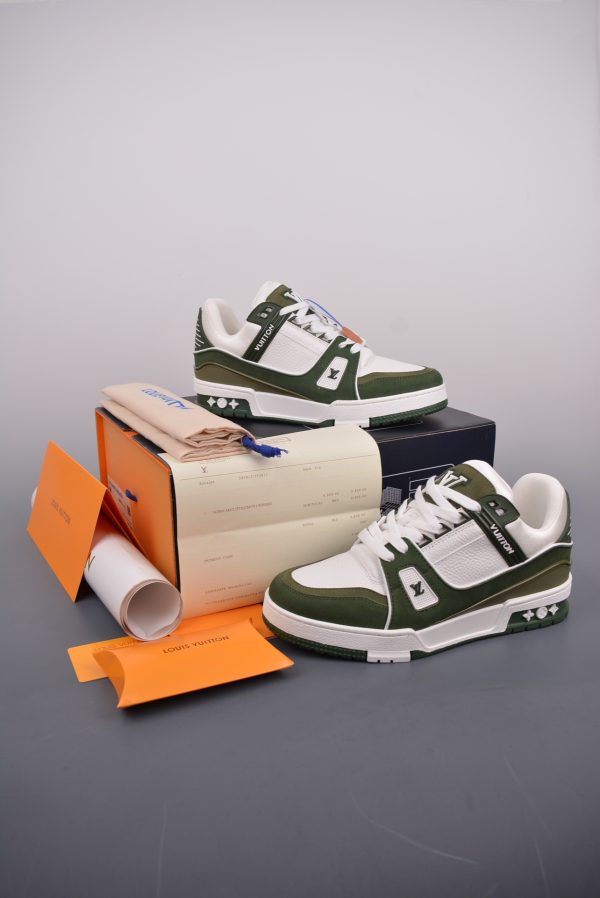 Louis Vuitton Trainer Sneakers (High Quality Version) - Image 2