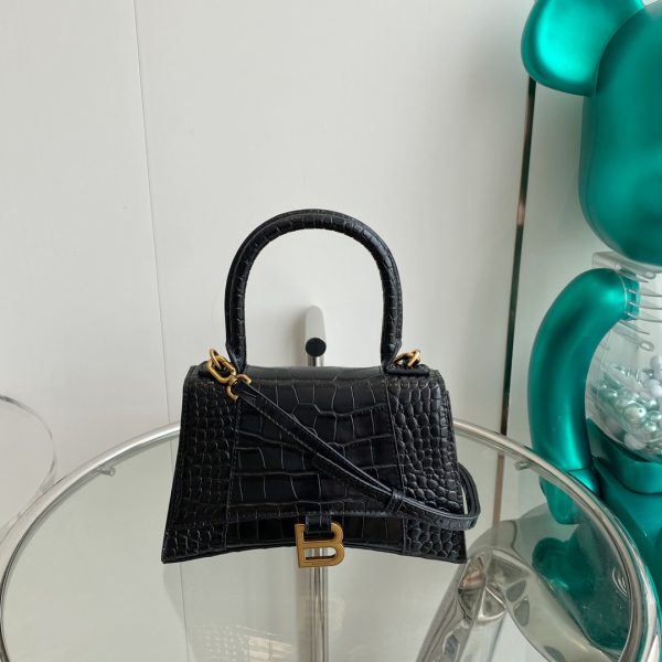 Balenciaga Hourglass Mini&Small Top Handle Bag(Replica) - Image 2