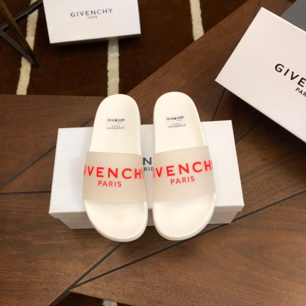 Givenchy Rubber Logo flip-flops Slide Sandal(Replica) - Image 11