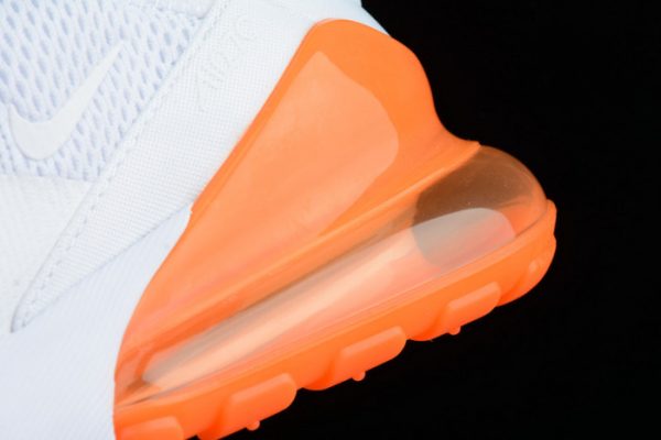 Nike Air Max 270 White Orange black AH8050-102 - Image 8