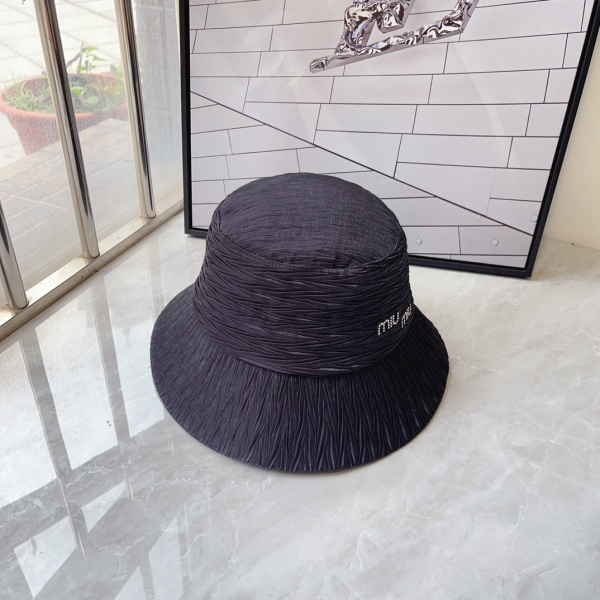 Miu Miu Textured Fisherman's Hat  Sunhat （Replica） - Image 3