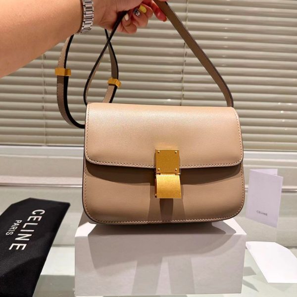 CELINE Liege Calfskin Box Flap Bag(Replica) - Image 3