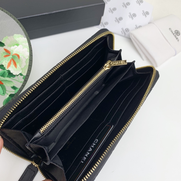 Chanel Classic Zipper Long Wallet(Replica) - Image 6