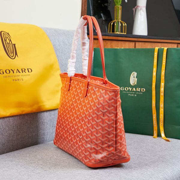 Goyard artois bag orange - Image 4