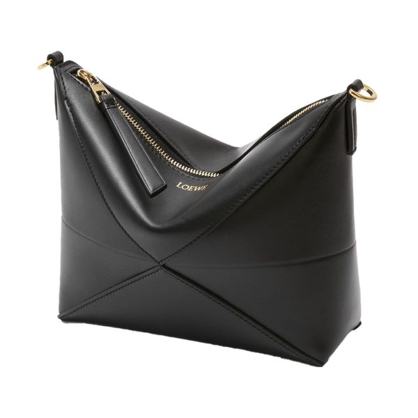 Loewe Puzzle Fold Pouch in Shiny Nappa Calfskin Bag (Replica) - Image 4