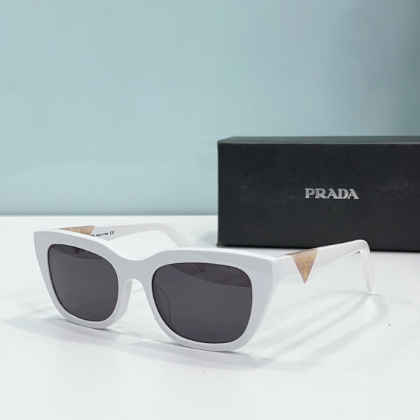 Prada Mirror leg print Logo  sunglasses Top quality （Replica）