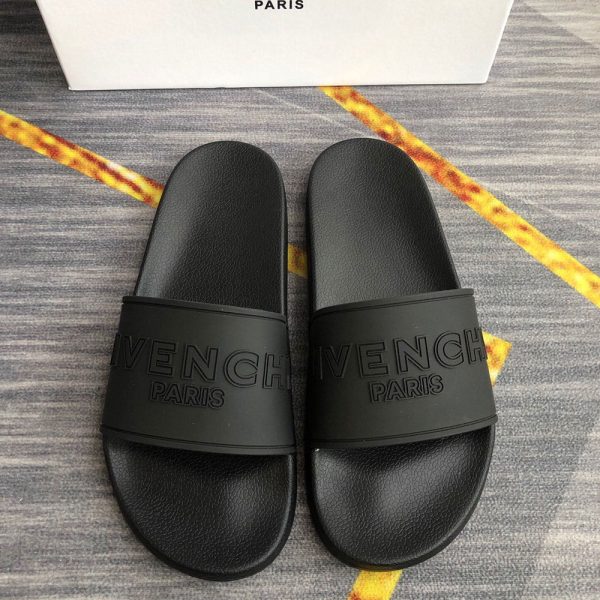 Givenchy Rubber Logo flip-flops Slide Sandal(Replica) - Image 19