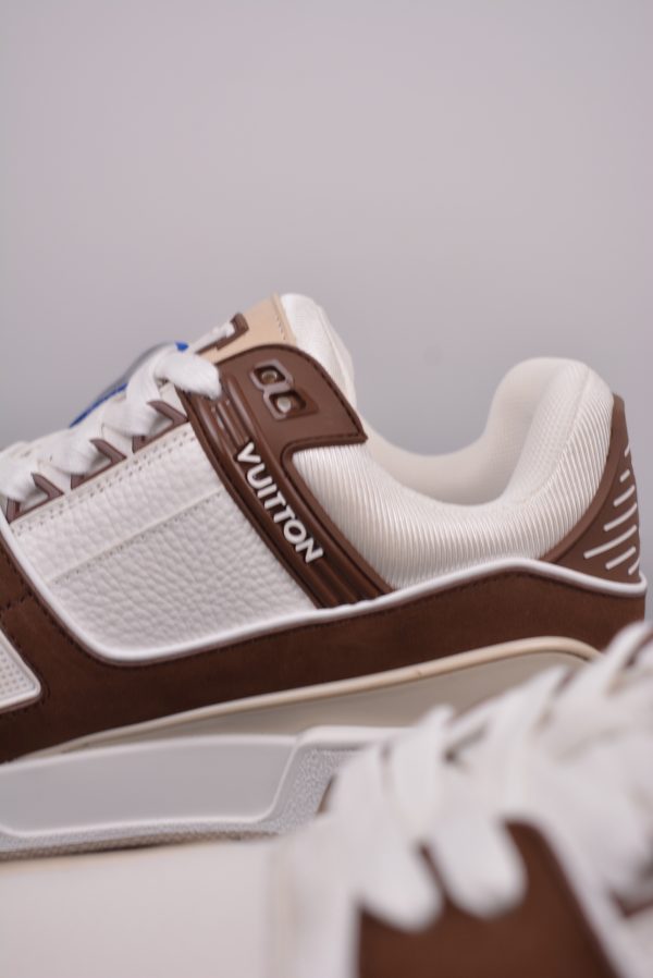 Louis Vuitton Trainer Sneakers (High Quality Version) - Image 5