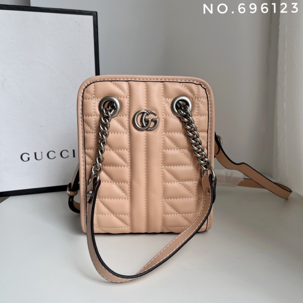 Gucci Marmont Leather Handbags(Replica) - Image 3