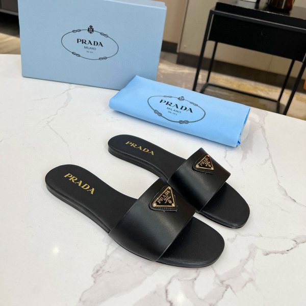 Prada Everything Goes With fFip-flops Slide Sandal (Replica) - Image 3