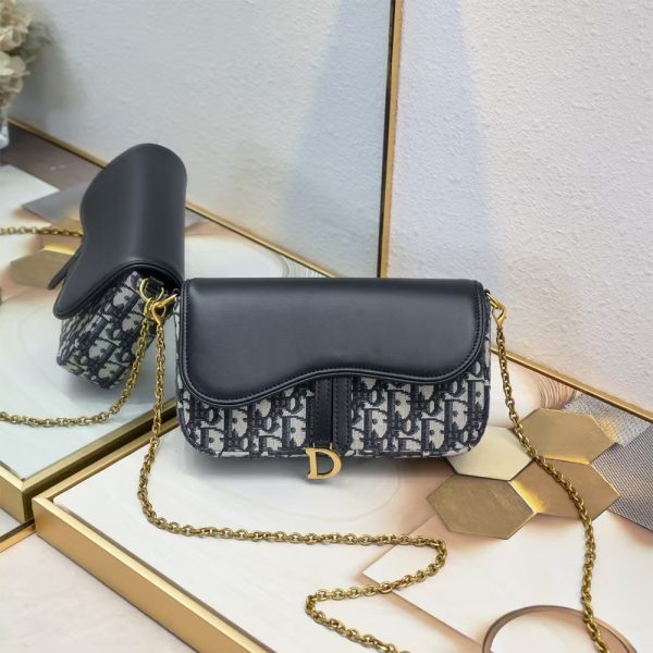 Dior Saddle Chain Bag (Replica) - Image 3