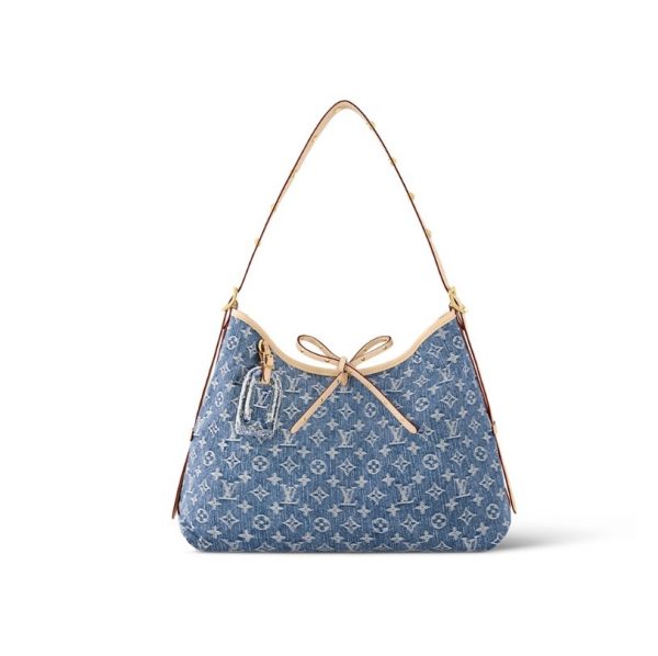 Louis Vuitton LV CARRYALL Denim Bag M46855 Top quality(Replica)