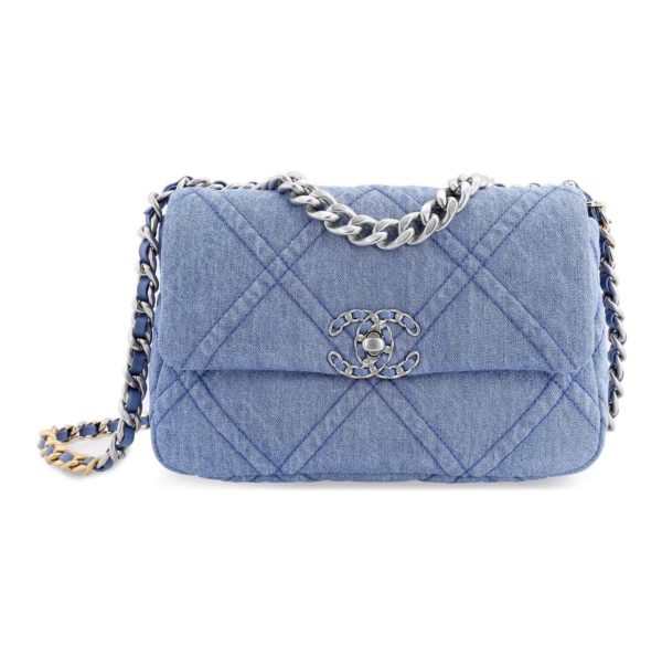 Chanel 19Bag Denim Canvas Handle Crossbody Bag（Replica）