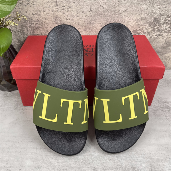 Valentino Rubber Simple And Casual Slide Sandal(Replica) - Image 6