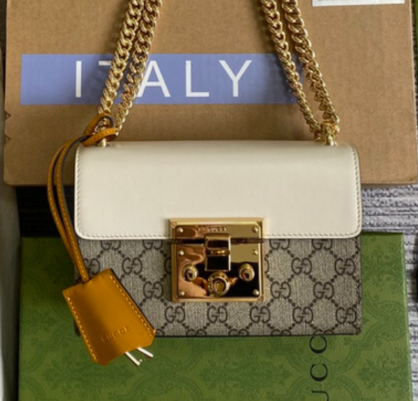 Gucci Padlock Lock Buckle Crossbody Bag (Replica) - Image 4