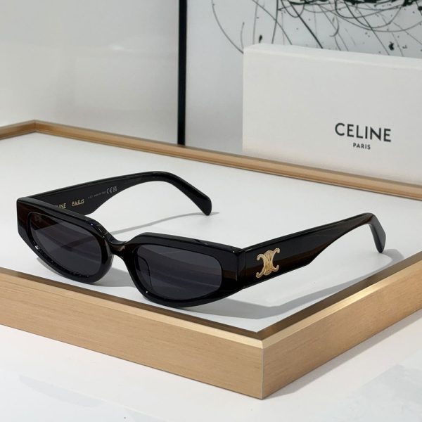 Celine  Patterned Frame  sunglasses Top quality （Replica） - Image 6