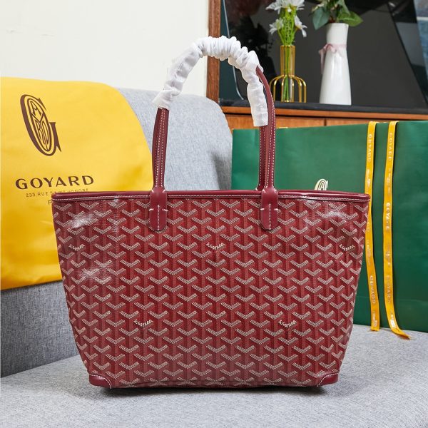 Goyard artois bag burgundy