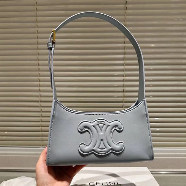 Celine Cuir Triomphe Relief Handbag(Replica) - Image 5